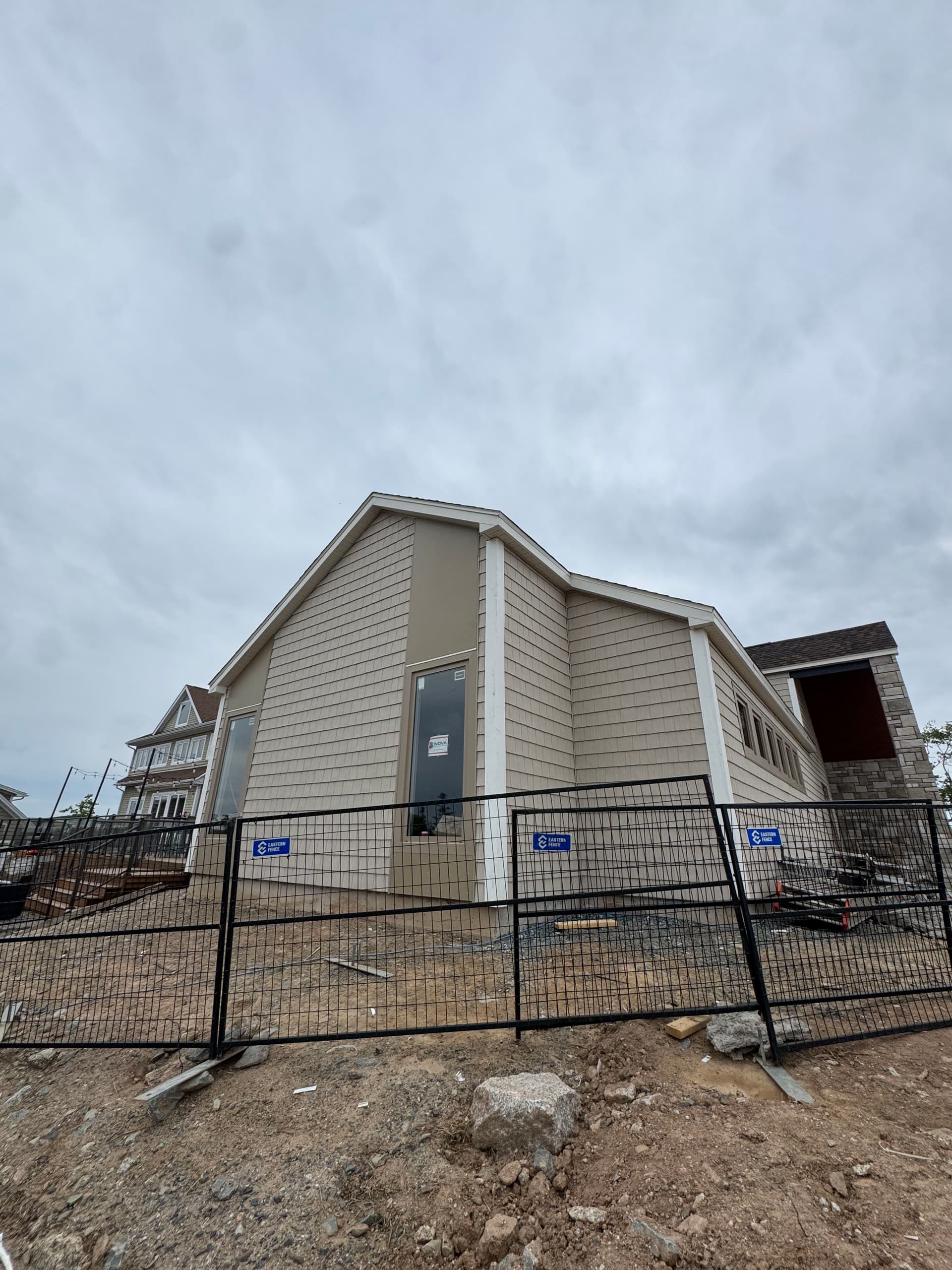 Gallery photos for Vinyl Shake Siding, PVC Trim and Custom Soffit Work for a Local Golf Course: Image #3