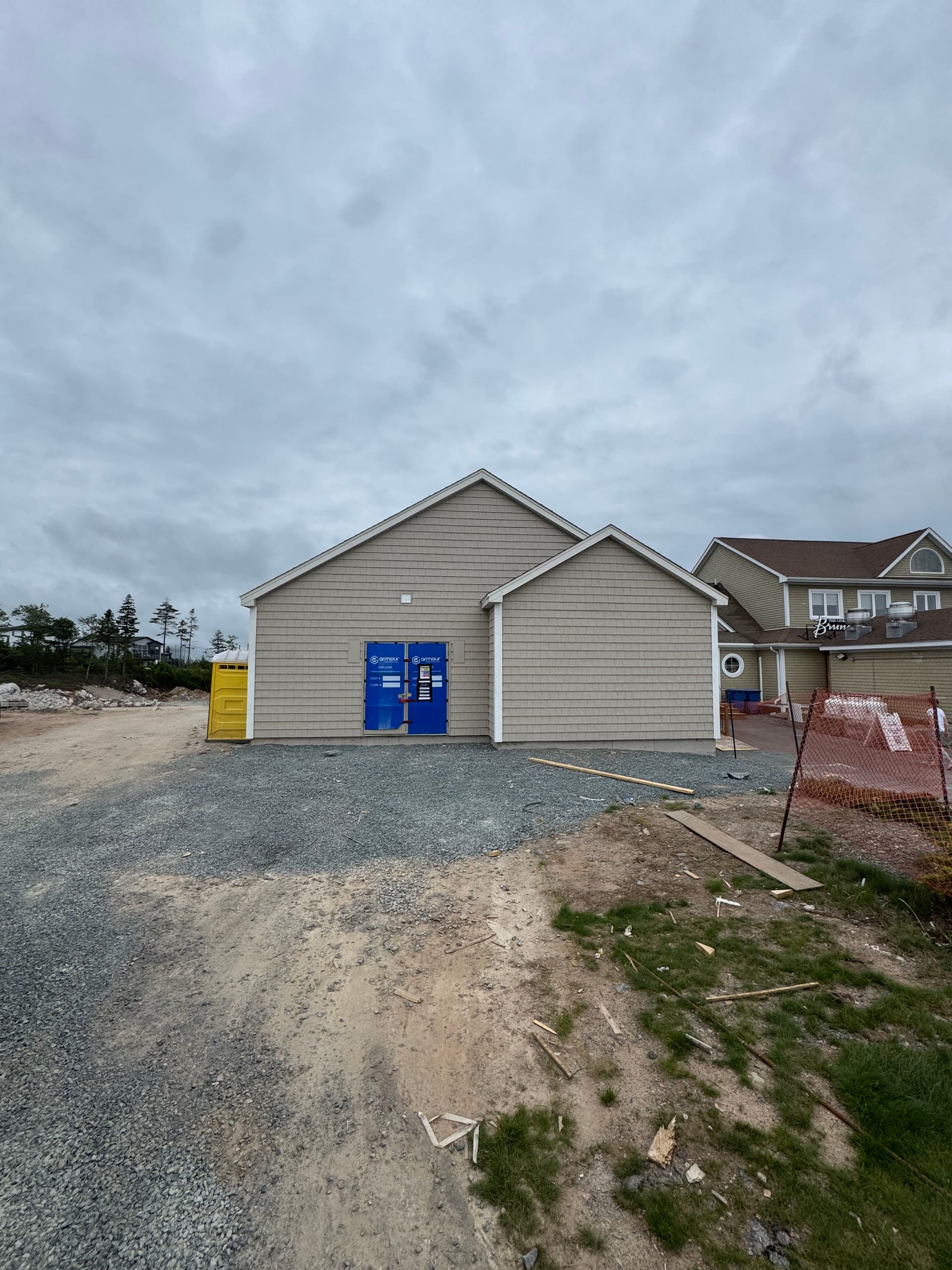Gallery photos for Vinyl Shake Siding, PVC Trim and Custom Soffit Work for a Local Golf Course: Image #4